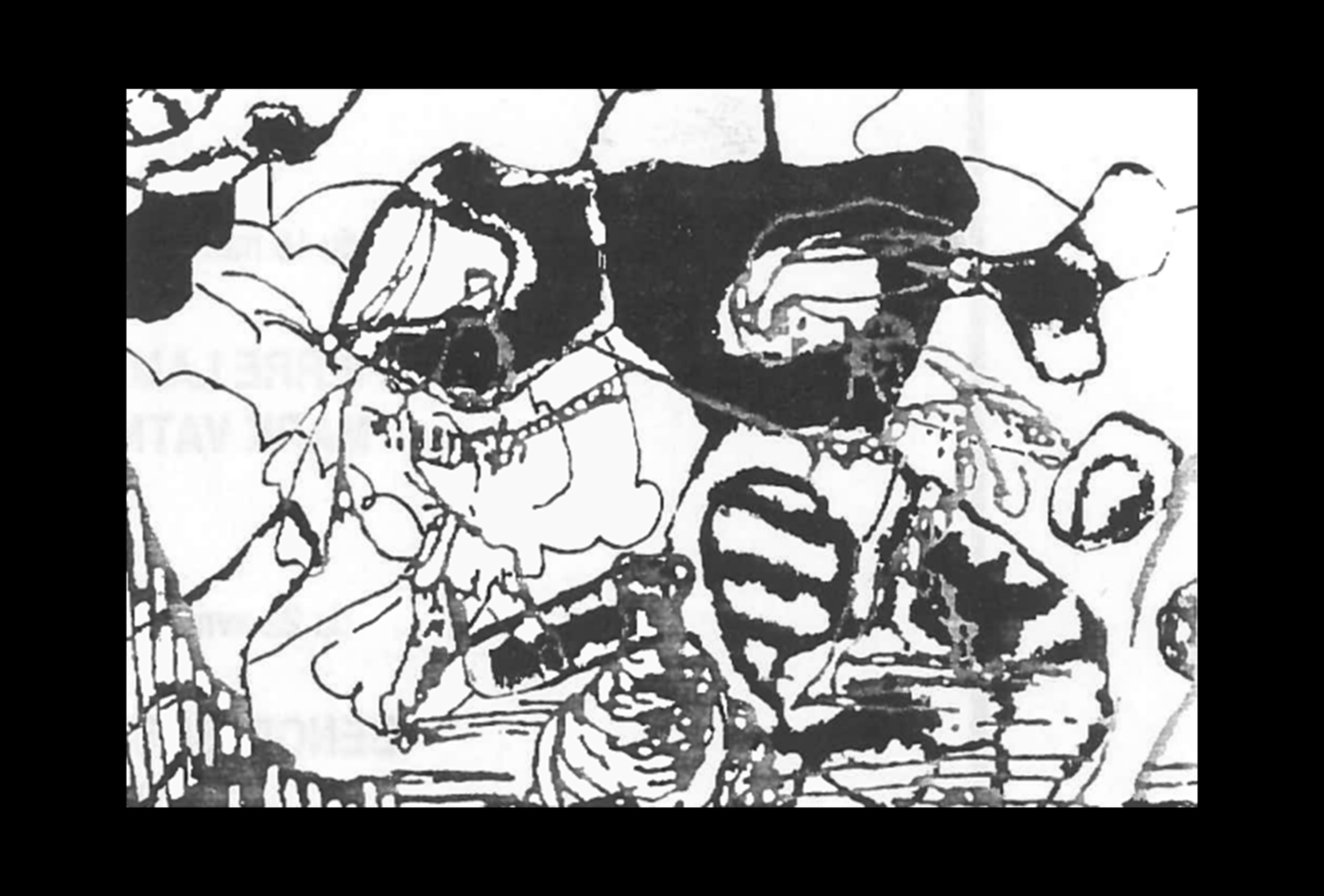Intrication I (détail) 1992