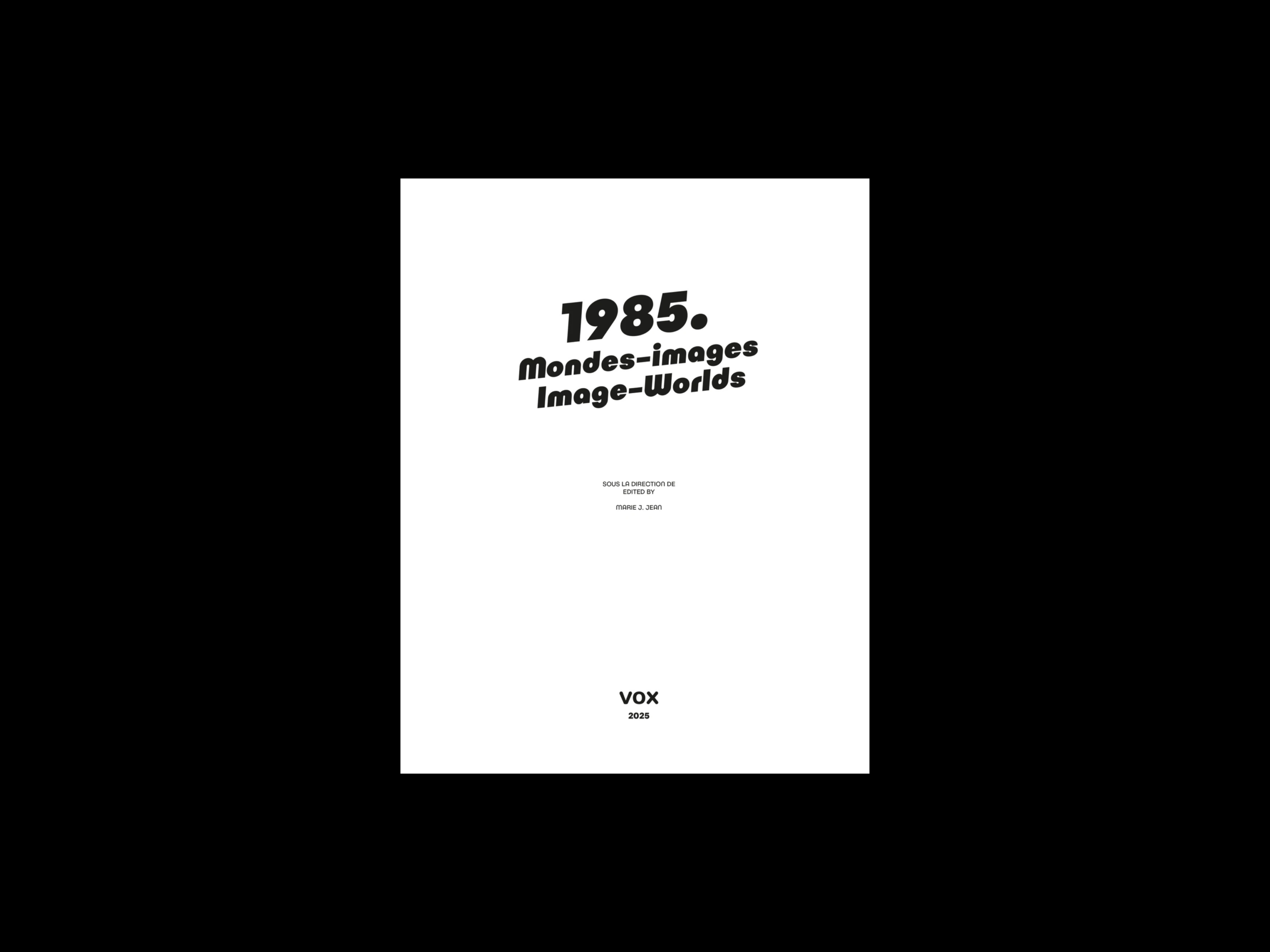 1985. Mondes-images - Image 2